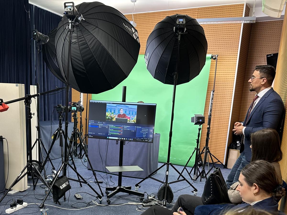 Wizyta w Studiu nagrań multimedialnych