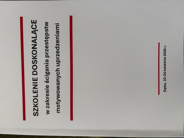 Broszura rozdawana uczestnikom